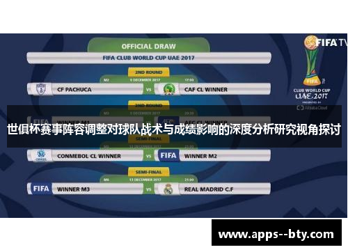 世俱杯赛事阵容调整对球队战术与成绩影响的深度分析研究视角探讨 世俱杯赛事阵容调整对球队战术与成绩影响的深度分析研究视角探讨